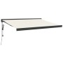 Toldo retráctil aluminio y tela color crema 3,5x2,5 m de vidaXL, Toldos - Ref: Foro24-3154602, Precio: 548,17 €, Descuento: %