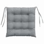 Cojines para asiento 2 pcs Gris Claro 40 x 40 x 6 cm tela en Decoración | Comprar online en Foru.es