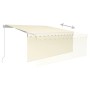 Toldo retráctil manual con persiana crema 3,5x2,5 m en Toldos | Comprar online en Foru.es
