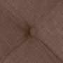 Cojines para asiento 2 pcs Marrón 40 x 40 x 6 cm tela en Decoración | Comprar online en Foru.es
