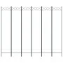 Biombo divisor de 6 paneles de tela blanco 240x200 cm de vidaXL, Divisores de ambientes - Ref: Foro24-350158, Precio: 60,88 €...
