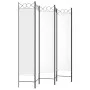 Biombo divisor de 6 paneles de tela blanco 240x200 cm de vidaXL, Divisores de ambientes - Ref: Foro24-350158, Precio: 60,88 €...