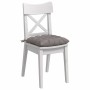 Cojines para asiento 2 pcs Taupé 40 x 40 x 6 cm tela en Decoración | Comprar online en Foru.es