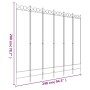 Biombo divisor de 6 paneles de tela blanco 240x200 cm de vidaXL, Divisores de ambientes - Ref: Foro24-350158, Precio: 62,50 €...