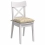 Cojines para asiento 2 pcs Crema 40 x 40 x 6 cm tela en Decoración | Comprar online en Foru.es