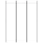 Divider screen with 3 white fabric panels 150x200 cm by vidaXL, Room dividers - Ref: Foro24-350178, Price: 33,57 €, Discount: %
