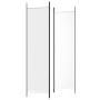 Biombo divisor de 3 paneles de tela blanco 150x200 cm de vidaXL, Divisores de ambientes - Ref: Foro24-350178, Precio: 30,70 €...