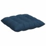 Cojines para asiento 2 pcs Azul 40 x 40 x 6 cm tela en Decoración | Comprar online en Foru.es