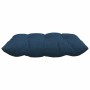 Cojines para asiento 2 pcs Azul 40 x 40 x 6 cm tela en Decoración | Comprar online en Foru.es