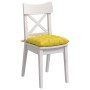 Cojines para asiento 2 pcs Amarillo Claro 40 x 40 x 6 cm tela en Decoración | Comprar online en Foru.es