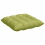 Cojines para asiento 2 pcs Verde claro 40 x 40 x 6 cm tela en Decoración | Comprar online en Foru.es