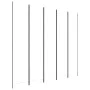 Biombo divisor de 5 paneles de tela blanco 250x220 cm de vidaXL, Divisores de ambientes - Ref: Foro24-350202, Precio: 47,80 €...