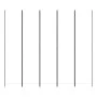 Biombo divisor de 5 paneles de tela blanco 250x220 cm de vidaXL, Divisores de ambientes - Ref: Foro24-350202, Precio: 47,80 €...