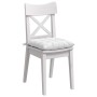 Cojines para asiento 2 pcs 40 x 40 x 6 cm tela en Decoración | Comprar online en Foru.es