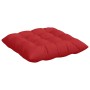 Cojines para asiento 2 pcs Rojo 40 x 40 x 6 cm tela en Decoración | Comprar online en Foru.es