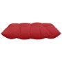 Cojines para asiento 2 pcs Rojo 40 x 40 x 6 cm tela en Decoración | Comprar online en Foru.es