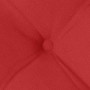 Cojines para asiento 2 pcs Rojo 40 x 40 x 6 cm tela en Decoración | Comprar online en Foru.es