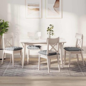 Cojines para asiento 2 pcs Gris Nube 40 x 40 x 6 cm tela en Decoración | Comprar online en Foru.es