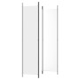 Biombo divisor de 3 paneles de tela blanco 150x220 cm de vidaXL, Divisores de ambientes - Ref: Foro24-350194, Precio: 40,16 €...