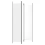 Biombo divisor de 3 paneles de tela blanco 150x220 cm de vidaXL, Divisores de ambientes - Ref: Foro24-350194, Precio: 36,58 €...