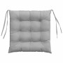 Cojines para asiento 2 pcs Gris Nube 40 x 40 x 6 cm tela en Decoración | Comprar online en Foru.es