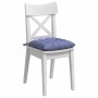 Cojines para asiento 2 pcs Azul jeans 40 x 40 x 6 cm tela en Decoración | Comprar online en Foru.es