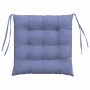 Cojines para asiento 2 pcs Azul jeans 40 x 40 x 6 cm tela en Decoración | Comprar online en Foru.es