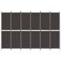 Biombo divisor de 6 paneles de tela marrón 300x200 cm de vidaXL, Divisores de ambientes - Ref: Foro24-350239, Precio: 67,14 €...