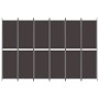 Biombo divisor de 6 paneles de tela marrón 300x200 cm de vidaXL, Divisores de ambientes - Ref: Foro24-350239, Precio: 68,53 €...