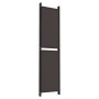 Biombo divisor de 6 paneles de tela marrón 300x200 cm de vidaXL, Divisores de ambientes - Ref: Foro24-350239, Precio: 68,53 €...