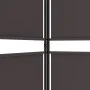 Biombo divisor de 6 paneles de tela marrón 300x200 cm de vidaXL, Divisores de ambientes - Ref: Foro24-350239, Precio: 67,14 €...