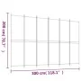 Biombo divisor de 6 paneles de tela marrón 300x200 cm de vidaXL, Divisores de ambientes - Ref: Foro24-350239, Precio: 67,14 €...