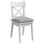 Cojines para asiento 4 pcs Gris Claro 40 x 40 x 6 cm Microfibra en Decoración | Comprar online en Foru.es