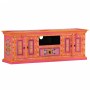 Mueble de TV madera maciza de mango rosa 110x30x40 cm de vidaXL, Muebles TV - Ref: Foro24-353907, Precio: 325,45 €, Descuento: %