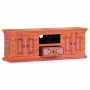 Mueble de TV madera maciza de mango rosa 110x30x40 cm de vidaXL, Muebles TV - Ref: Foro24-353907, Precio: 321,62 €, Descuento: %