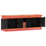 Mueble de TV madera maciza de mango rosa 110x30x40 cm de vidaXL, Muebles TV - Ref: Foro24-353907, Precio: 325,45 €, Descuento: %