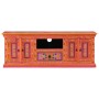 Mueble de TV madera maciza de mango rosa 110x30x40 cm de vidaXL, Muebles TV - Ref: Foro24-353907, Precio: 325,45 €, Descuento: %
