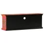 Mueble de TV madera maciza de mango rosa 110x30x40 cm de vidaXL, Muebles TV - Ref: Foro24-353907, Precio: 321,62 €, Descuento: %