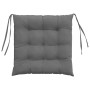 Cojines para asiento 4 pcs Gris oscuro 40 x 40 x 6 cm en Decoración | Comprar online en Foru.es