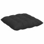 Cojines para asiento 4 pcs Negro 40 x 40 x 6 cm Microfibra en Decoración | Comprar online en Foru.es