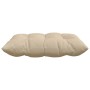 Cojines para asiento 4 pcs Crema 40 x 40 x 6 cm Microfibra en Decoración | Comprar online en Foru.es