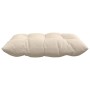 Cojines para asiento 4 pcs Beige 40 x 40 x 6 cm Microfibra en Decoración | Comprar online en Foru.es