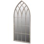 Espejo de jardín arco gótico uso interior y exterior 50x115 cm de vidaXL, Estructuras de exteriores - Ref: Foro24-41226, Prec...