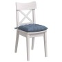 Cojines para asiento 4 pcs Azul 40 x 40 x 6 cm Tela de pana en Decoración | Comprar online en Foru.es