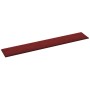 Paneles de pared 12 uds tela rojo tinto 90x15 cm 1,62 m² de vidaXL, Recubrimiento de paredes - Ref: Foro24-343876, Precio: 33...