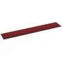 Paneles de pared 12 uds tela rojo tinto 90x15 cm 1,62 m² de vidaXL, Recubrimiento de paredes - Ref: Foro24-343876, Precio: 33...