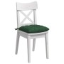 Cojines para asiento 4 pcs Verde oscuro 40 x 40 x 6 cm en Decoración | Comprar online en Foru.es