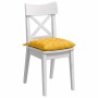 Cojines para asiento 4 pcs Amarillo Claro 40 x 40 x 6 cm en Decoración | Comprar online en Foru.es