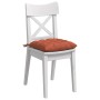 Cojines para asiento 4 pcs Rojo Naranja 40 x 40 x 6 cm en Decoración | Comprar online en Foru.es