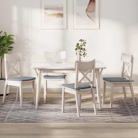 Cojines para asiento 4 pcs Gris Claro 40 x 40 x 3 cm tela en Decoración | Comprar online en Foru.es